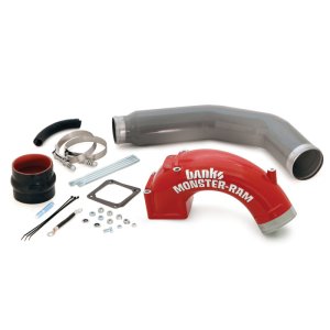 Dodge Ram 2500 Performance Air Intake - Banks Power - Monster-Ram with Boost Tube - Red - `03-`07
